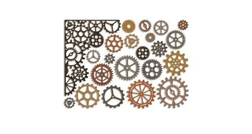 Sizzix matrice de découpe thinlits set 22 pieces - engrenages par tim holtz siz661184