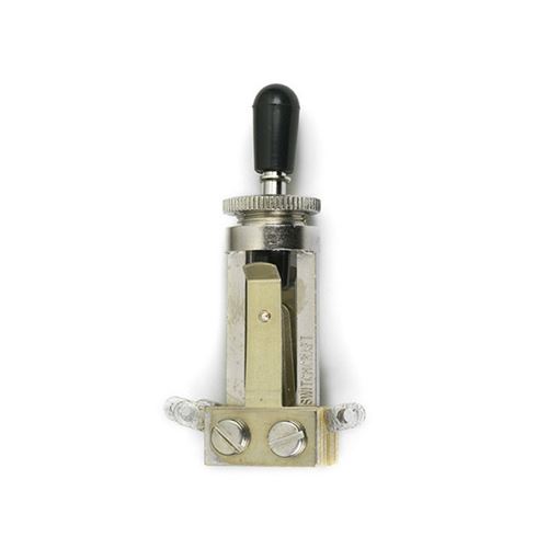 Sélecteur All Parts EP-4367-000 - Switchcraft extra long - type LP - acier, bouton noir