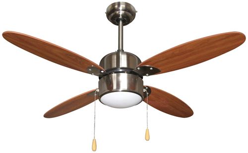 Ventilateur de plafond 107 cm avec lumière. AR5A107W