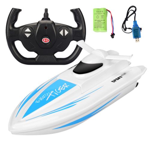 Générique 2019 Rc Bateau À Grande Vitesse 20 Kmh Distance De Contrôle Rapide Des Navires Rc Boat Racing Rapide Rc Bateau Aloha3398 - Image 1