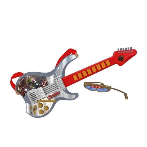 Avengers guitare électronique - 8 rythmes - 8 instruments - a piles reig