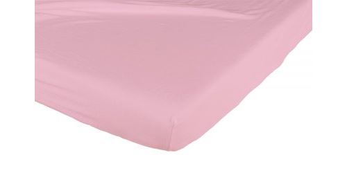 Drap housse coton 60 x 120 cm framboise - candide