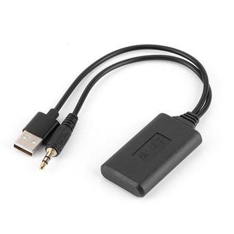 13€01 sur Câble audio 3.5mm / 0.14'' voiture AUX câble audio sans fil  Bluetooth récepteur adaptateur HIFI stéréo - Connectique Audio / Vidéo -  Achat & prix
