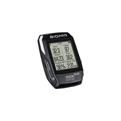 Sigma Ensemble d'ordinateur de vélo ROX GPS 11.0 Noir