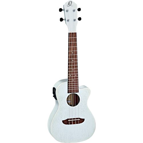 Ortega Earth Series RUSILVER-CE ukulélé concert argent