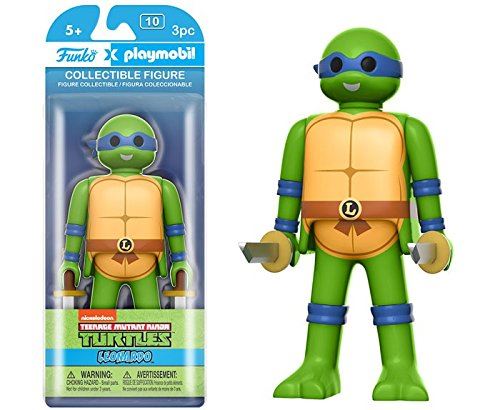 Figure d'action de 6 pouces Playmobil de Leonardo Tortues Ninja chez les adolescentes
