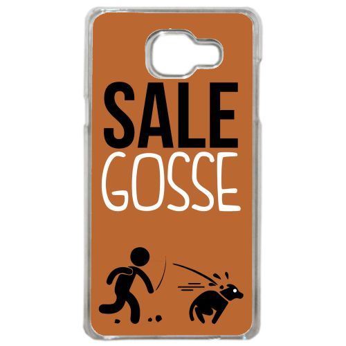 Coque sale gosse 8 compatible samsung galaxy a3 2016 transparent