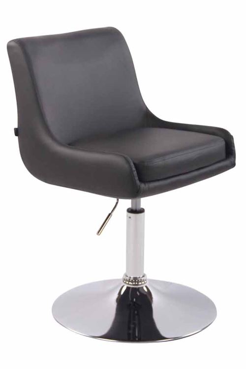 Chaise Lounge Club en similicuir - Siège Gris