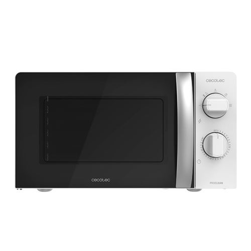 Cecotec ProClean 2010 - Four micro-ondes monofonction - pose libre - 20 litres - 700 Watt - blanc