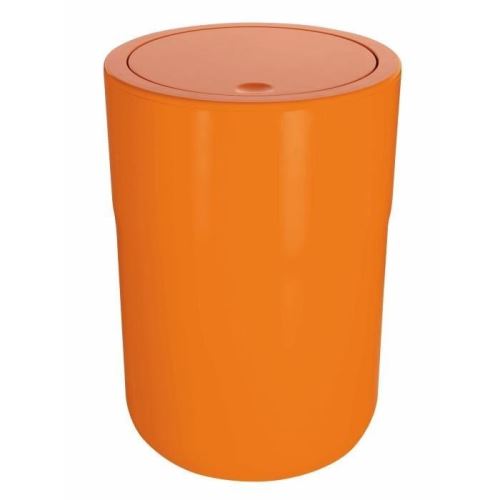 Cocco poubelle salle de bain - 26 x 19 x 19 cm - orange 10.17220