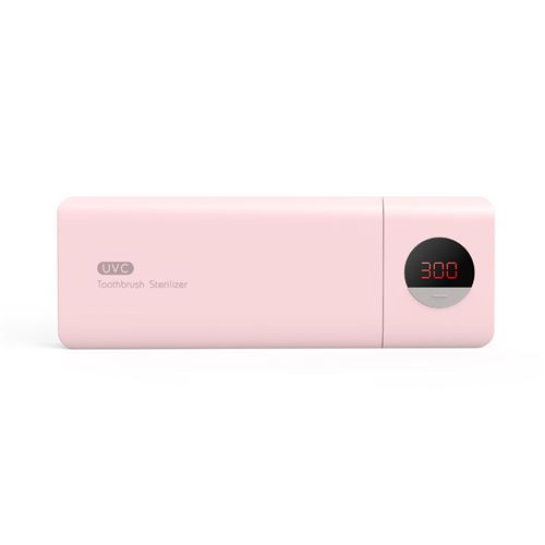 Porte-Brosse À Dents UV -USB Charge-Rose