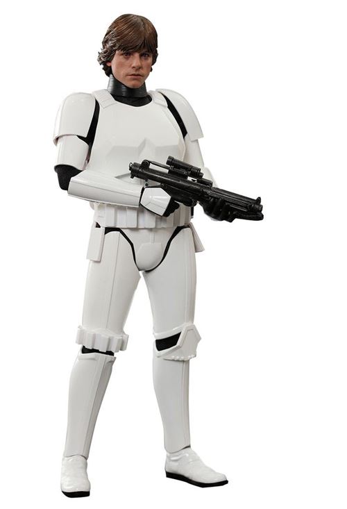 Figurine Hot Toys MMS304 - Star Wars 4 : A New Hope - Luke Skywalker Stormtrooper Disguise Version