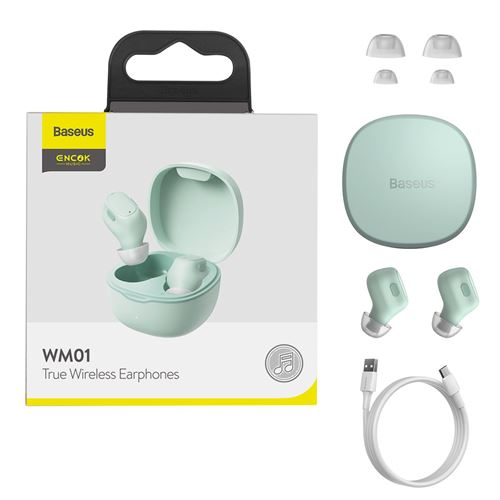 GENERIQUE - Ecouteurs Bluetooth - Sans Fil - In-Ear Stéréo - Vert - Image 2