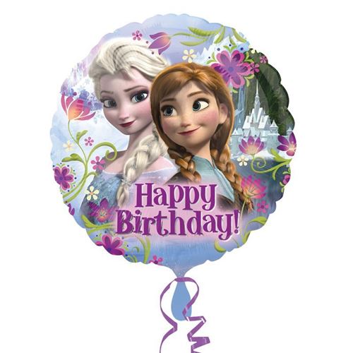 ballon reine des neiges anniversaire