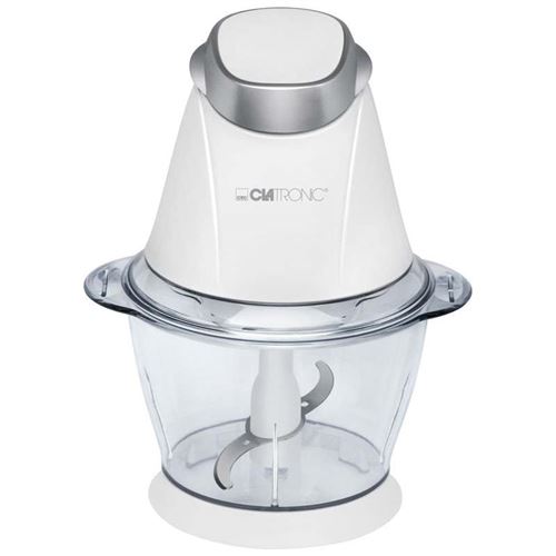 Clatronic mz3579 hachoir 2 en 1 blanc
