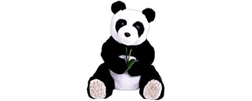 TY Beanie Baby - LI MEI le Panda Bear (Exclusivité Internet)