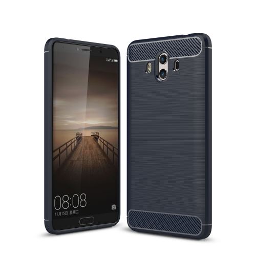 Huawei Mate 10 Coque Protection TPU Effet brossé bleu foncé ALS53390