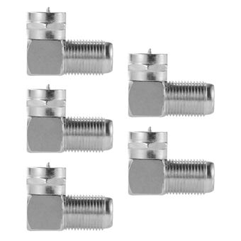 Adaptateur D Angle Droit Rf Sur Prise Pour Cable D Antenne Coaxial Tv Ac1697 Connectique Audio Video Achat Prix Fnac
