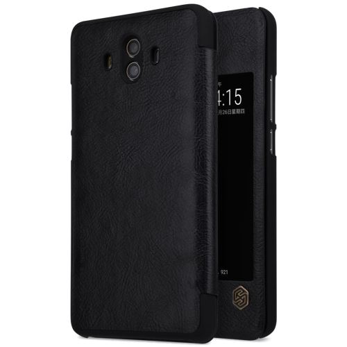 Huawei Mate 10 Pro Housse Etui Cuir PU Texture Peau Noir ALS53615