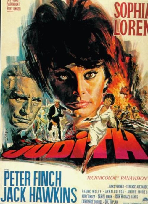 Judith AFFICHE CINEMA ORIGINALE