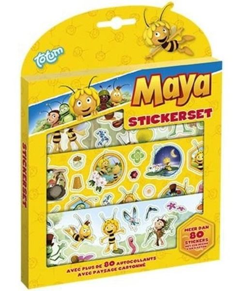 boîte à autocollants Maya de Bij 80 autocollants