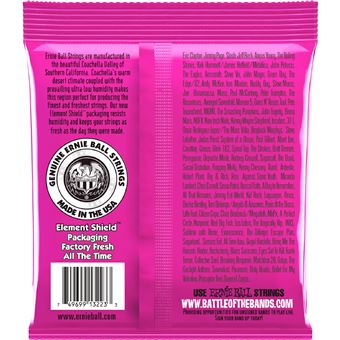 Pack de 3 jeux de cordes guitare électrique Ernie Ball 3223 Super Slinky 9-42
