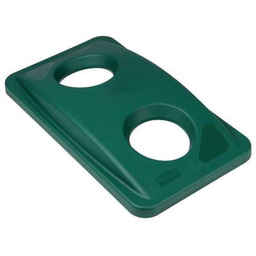 Couvercle vert pour bouteilles