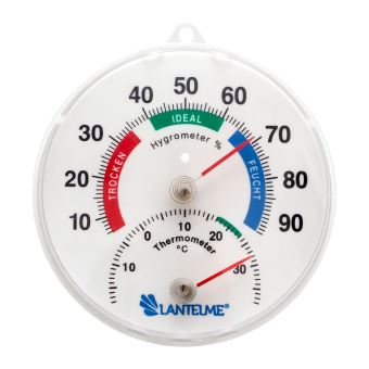 Thermo-hygromètre - Système combiné hygromètre / thermomètre analogique  pour intérieur ou extérieur - Accessoires salles de bain et WC - Achat &  prix