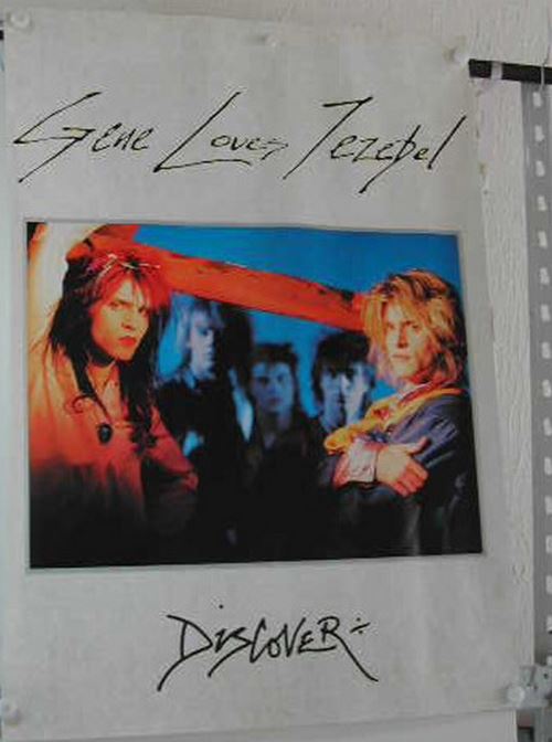 Gene Loves Jezebel - 49x69 cm - AFFICHE / POSTER