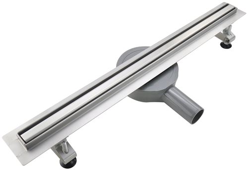 Caniveau de douche Comfort Slim en acier inoxydable , Acier inoxydable/400 mm