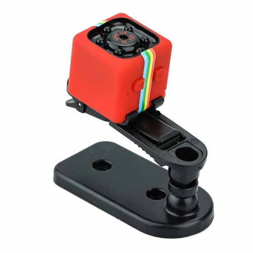 SQ11 Mini Caméra DV 1080P Infrarouge Vision Nocturne Encastré Voiture DV Numérique Enregistreur Vidéo Rouge
