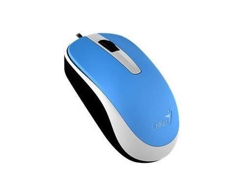 Genius DX-120 - souris - USB - Bleu océan