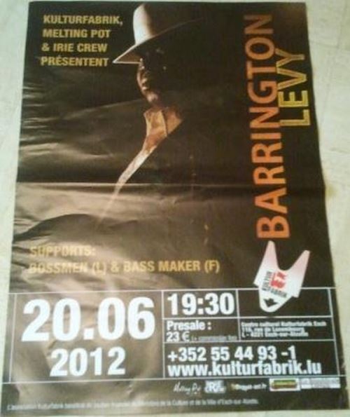 Barrington Levi - 60x80 cm - AFFICHE / POSTER