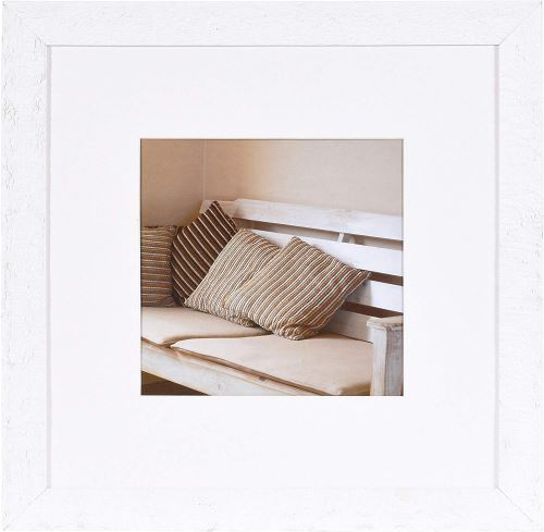Henzo 8070602 Cadres Photo, Bois, Weiss, 30 x 30 x 1,5 cm