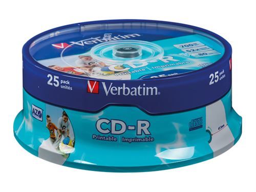 Verbatim DataLifePlus - CD-R x 25 - 700 Mo