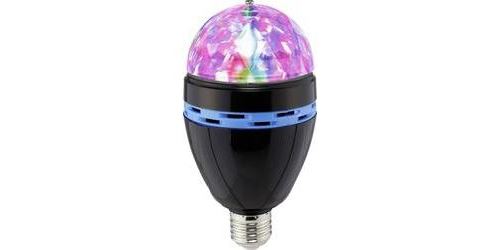 Ampoule disco multicolore Renkforce 1349523 E27 1 W