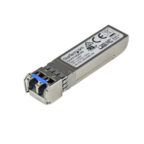 startech sfp+ a fibre optique 10 gbe - juniper ex-sfp-10ge-lr - 10 km noir
