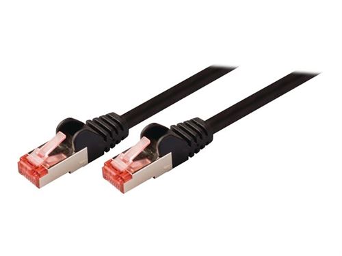 Valueline VLCP85221B100 Câble de réseau Cat6 S / ftp Rj45 (8/8) Mâle - Rj45 (8/8) Mâle 10,0 M Noir
