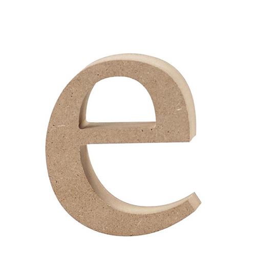 Creative lettre e MDF 8,4 cm