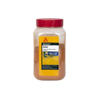 3 30 Sur Colorant En Poudre Pour Ciment Chaux Et Platre Sika Sikacem Color Ocre 400g Materiel De Construction Sol Achat Prix Fnac