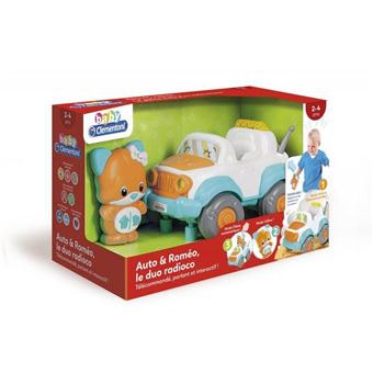 Voiture et son Chaton Radiocommande Clementoni