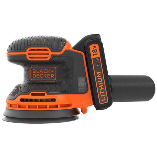 Black & Decker BDCROS18 Ponceuse excentrique 18V 125mm