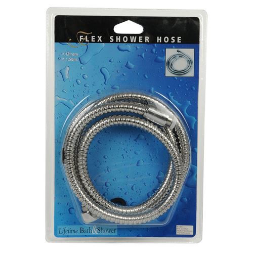 Flexible de douche chrome 1.5mtr