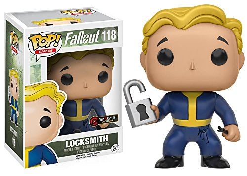 Funko POP Fallout Locksmith - Play Collect Exclusive Vinyl Figure 118 NEW