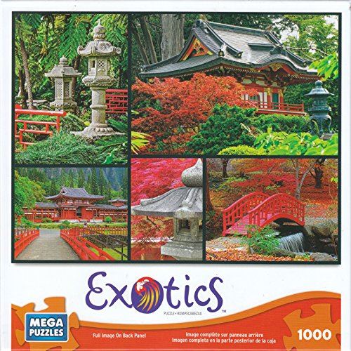 Japanese Gardens 1000 Piece Exotics Mega Puzzle