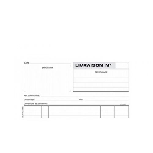 exacompta exacompta manifold livraisons, 297 x 210 mm, tripli noir