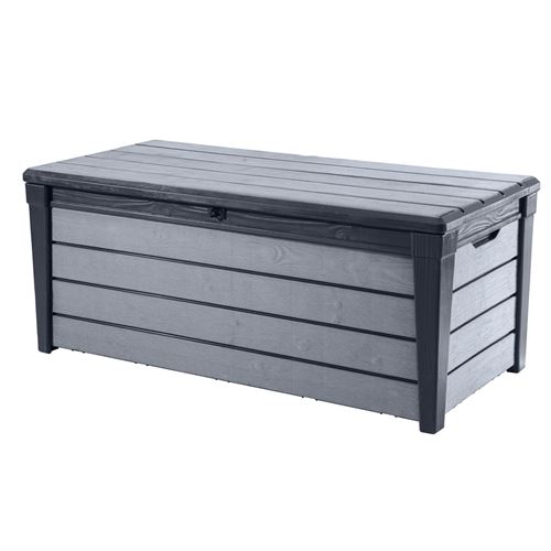 Keter Boîte de rangement de jardin Brushwood 455 L Anthracite
