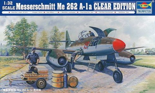 Trumpeter 02261&nbsp;mod&egrave;le Kit Messerschmitt ME 262&nbsp;A/1&nbsp;A