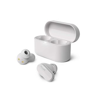 Philips TAT3508WT - Écouteurs sans fil avec micro - intra-auriculaire - Bluetooth - Suppresseur de bruit actif - blanc - 1