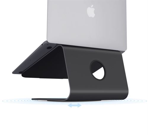 Rain Design 360 mStand - Support rotatif pour ordinateur portable - noir - 10076